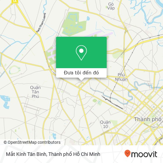 Bản đồ Mắt Kính Tân Bình, ĐƯỜNG Nguyễn Thái Bình Quận Tân Bình, Thành Phố Hồ Chí Minh