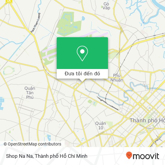Bản đồ Shop Na Na, 445 ĐƯỜNG Hoàng Văn Thụ Quận Tân Bình, Thành Phố Hồ Chí Minh