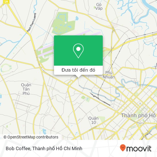 Bản đồ Bob Coffee, 4 ĐƯỜNG Hoàng Việt Quận Tân Bình, Thành Phố Hồ Chí Minh