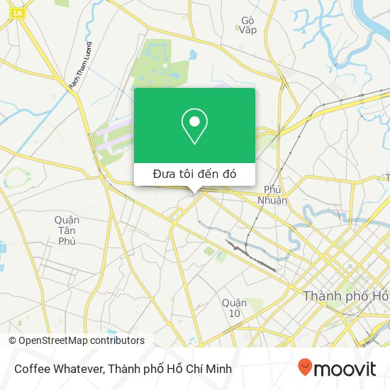 Bản đồ Coffee Whatever, 2 ĐƯỜNG Nguyễn Thái Bình Quận Tân Bình, Thành Phố Hồ Chí Minh