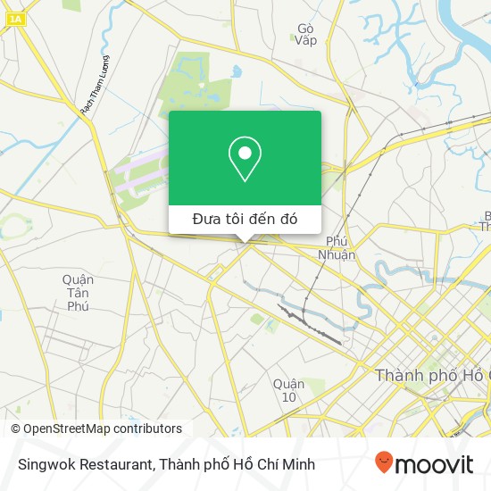 Bản đồ Singwok Restaurant, 15 ĐƯỜNG Nguyễn Thái Bình Quận Tân Bình, Thành Phố Hồ Chí Minh