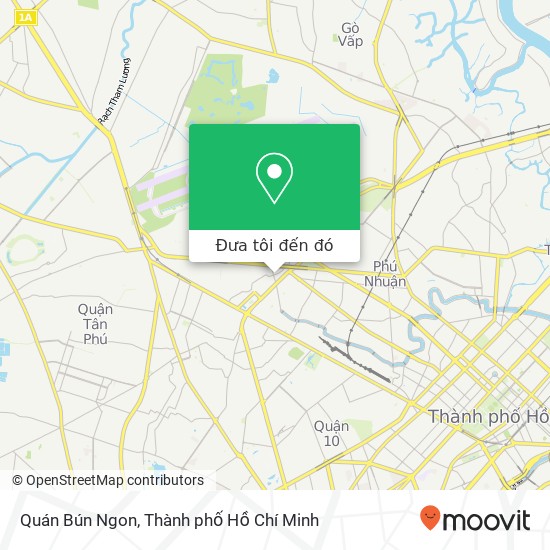 Bản đồ Quán Bún Ngon, 77 ĐƯỜNG Nguyễn Thái Bình Quận Tân Bình, Thành Phố Hồ Chí Minh