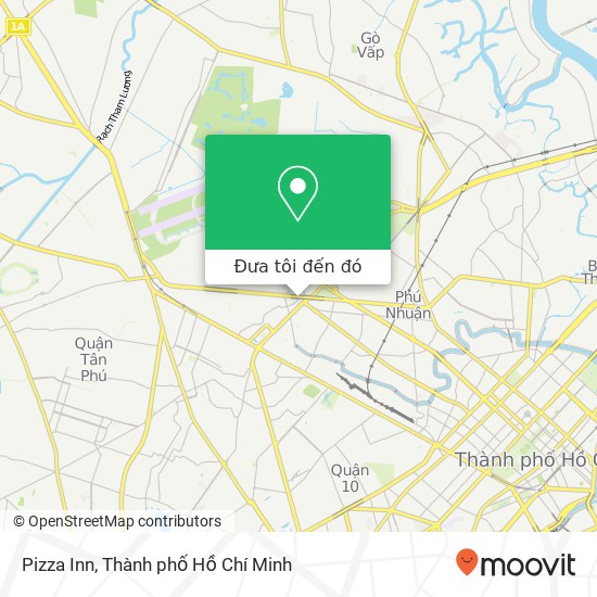 Bản đồ Pizza Inn, 1 ĐƯỜNG Nguyễn Thái Bình Quận Tân Bình, Thành Phố Hồ Chí Minh