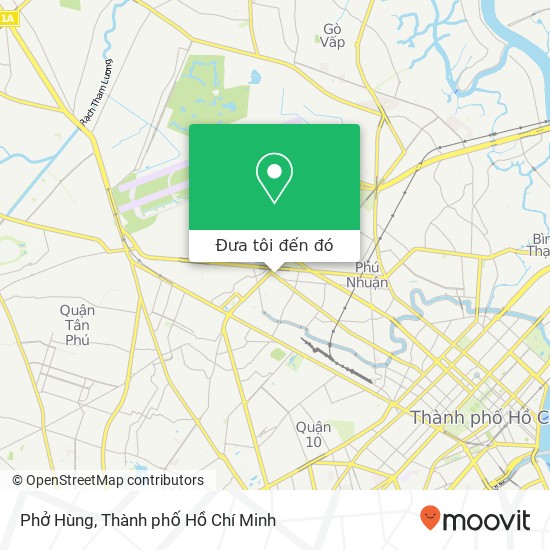 Bản đồ Phở Hùng, 503 ĐƯỜNG Lê Văn Sỹ Quận Tân Bình, Thành Phố Hồ Chí Minh