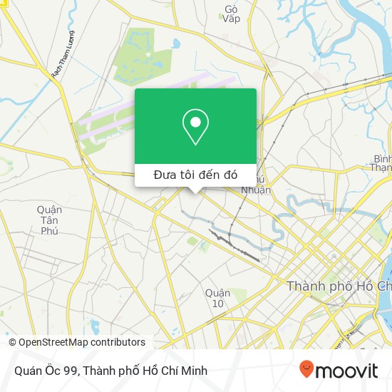 Bản đồ Quán Ốc 99, ĐƯỜNG Ngô Thị Thu Minh Quận Tân Bình, Thành Phố Hồ Chí Minh
