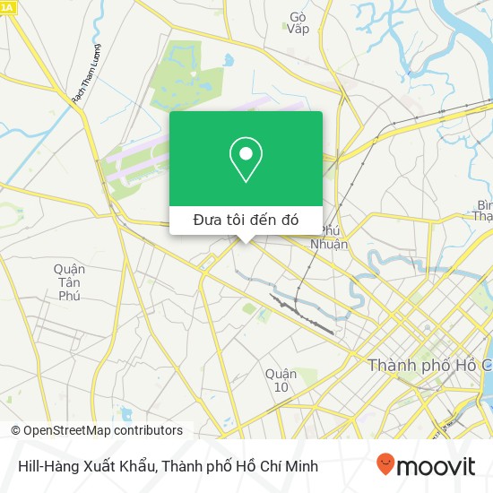 Bản đồ Hill-Hàng Xuất Khẩu, 45 ĐƯỜNG Nguyễn Thanh Tuyền Quận Tân Bình, Thành Phố Hồ Chí Minh