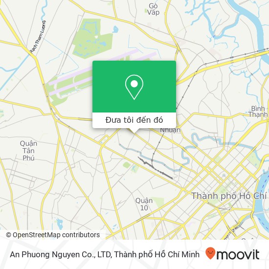 Bản đồ An Phuong Nguyen Co., LTD, ĐƯỜNG Phạm Văn Hai Quận Tân Bình, Thành Phố Hồ Chí Minh