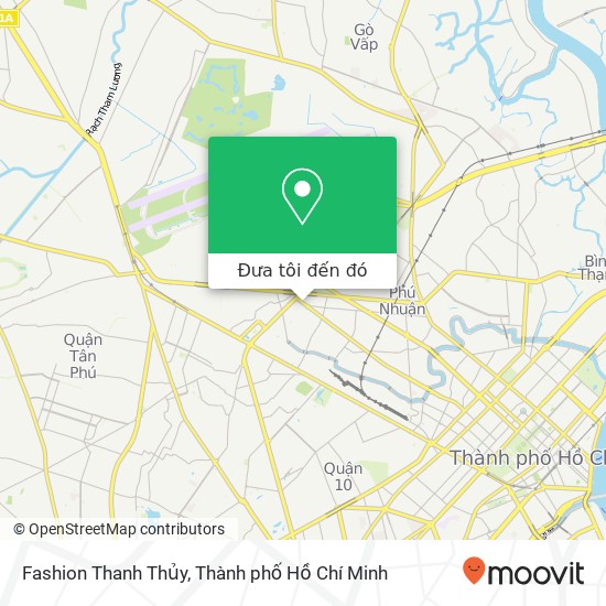 Bản đồ Fashion Thanh Thủy, 481 ĐƯỜNG Lê Văn Sỹ Quận Tân Bình, Thành Phố Hồ Chí Minh