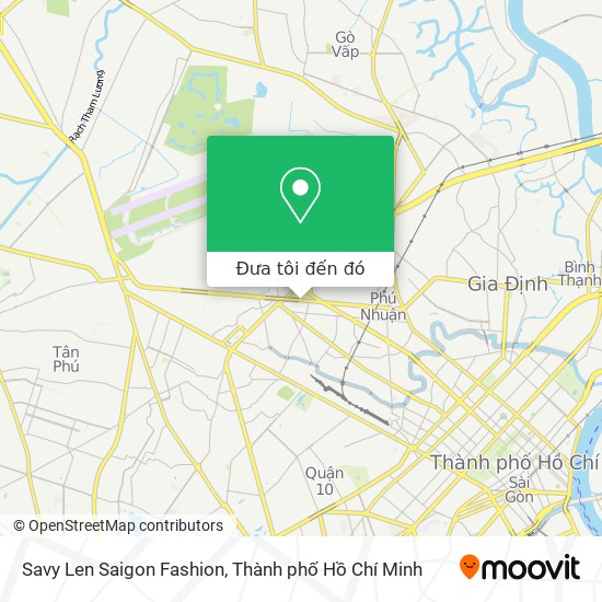 Bản đồ Savy Len Saigon Fashion
