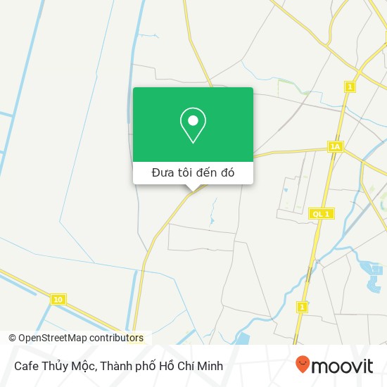 Bản đồ Cafe Thủy Mộc, ĐƯỜNG Vĩnh Lộc Huyện Bình Chánh, Thành Phố Hồ Chí Minh