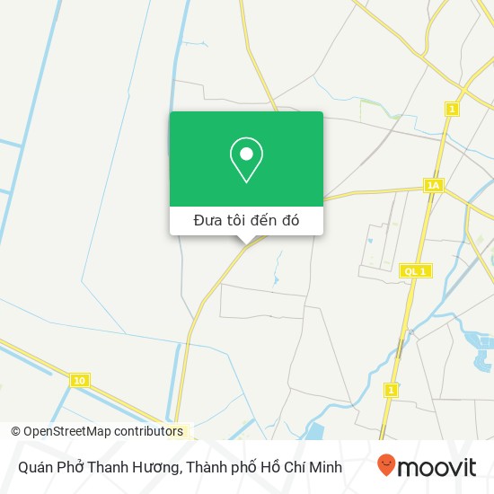 Bản đồ Quán Phở Thanh Hương, ĐƯỜNG Vĩnh Lộc Huyện Bình Chánh, Thành Phố Hồ Chí Minh