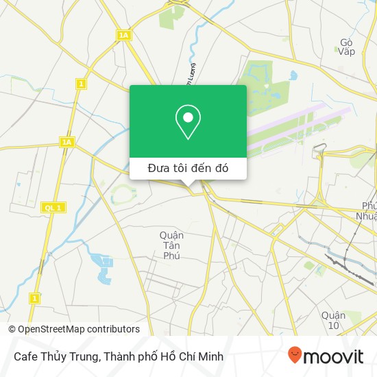Bản đồ Cafe Thủy Trung, 32 ĐƯỜNG Lê Trọng Tấn Quận Tân Phú, Thành Phố Hồ Chí Minh