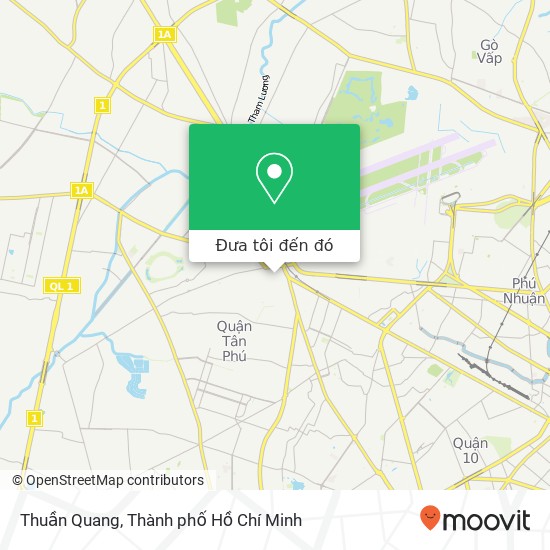 Bản đồ Thuần Quang, 62 ĐƯỜNG Tân Sơn Nhì Quận Tân Phú, Thành Phố Hồ Chí Minh