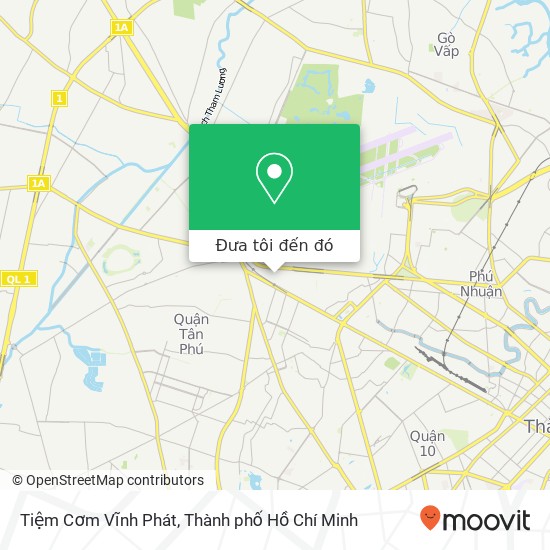 Bản đồ Tiệm Cơm Vĩnh Phát, ĐƯỜNG Ấp Bắc Quận Tân Bình, Thành Phố Hồ Chí Minh