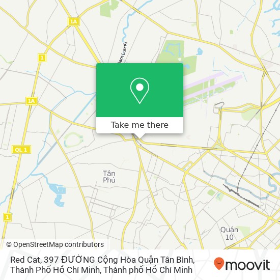 Bản đồ Red Cat, 397 ĐƯỜNG Cộng Hòa Quận Tân Bình, Thành Phố Hồ Chí Minh