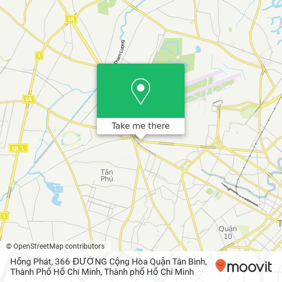 Bản đồ Hồng Phát, 366 ĐƯỜNG Cộng Hòa Quận Tân Bình, Thành Phố Hồ Chí Minh