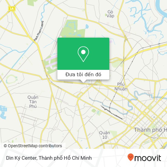 Bản đồ Dìn Ký Center, ĐƯỜNG Cộng Hòa Quận Tân Bình, Thành Phố Hồ Chí Minh
