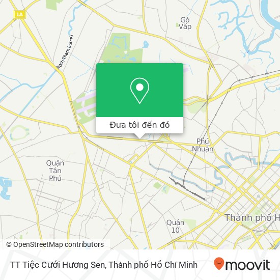 Bản đồ TT Tiệc Cưới Hương Sen, 18D ĐƯỜNG Cộng Hòa Quận Tân Bình, Thành Phố Hồ Chí Minh