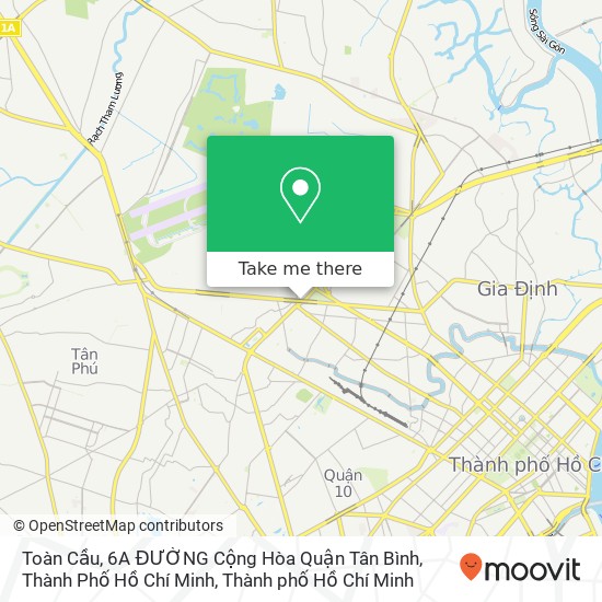 Bản đồ Toàn Cầu, 6A ĐƯỜNG Cộng Hòa Quận Tân Bình, Thành Phố Hồ Chí Minh