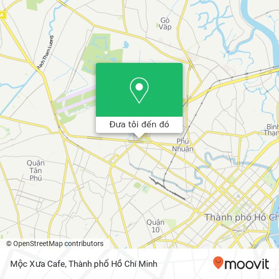 Bản đồ Mộc Xưa Cafe, Quận Tân Bình, Thành Phố Hồ Chí Minh