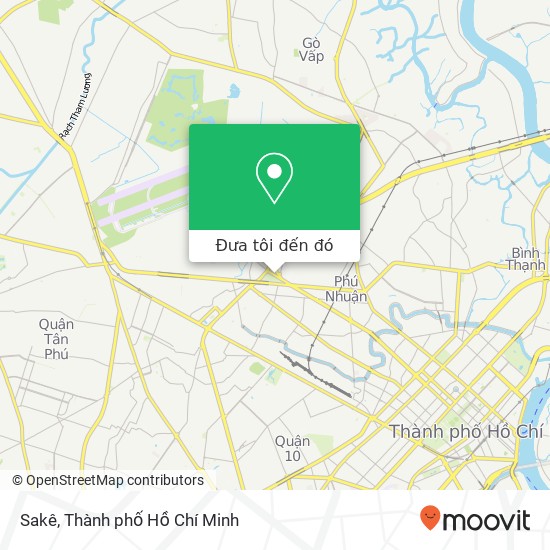 Bản đồ Sakê, ĐƯỜNG Phan Thúc Duyên Quận Tân Bình, Thành Phố Hồ Chí Minh