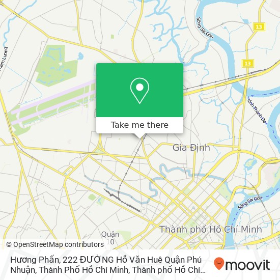 Bản đồ Hương Phấn, 222 ĐƯỜNG Hồ Văn Huê Quận Phú Nhuận, Thành Phố Hồ Chí Minh