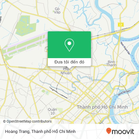 Bản đồ Hoàng Trang, ĐƯỜNG Nguyễn Kiệm Quận Phú Nhuận, Thành Phố Hồ Chí Minh