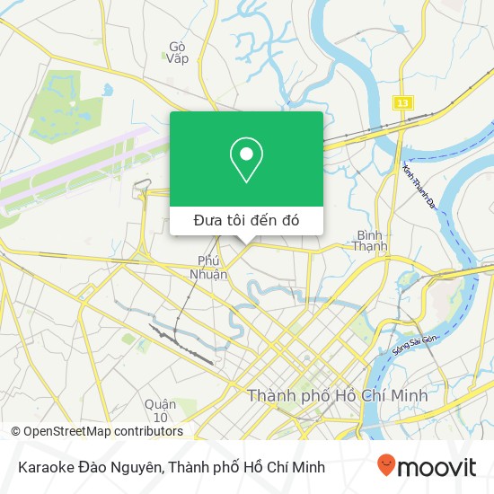 Bản đồ Karaoke Đào Nguyên, 98C ĐƯỜNG Phan Đăng Lưu Quận Phú Nhuận, Thành Phố Hồ Chí Minh