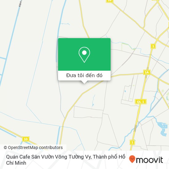 Bản đồ Quán Cafe Sân Vườn Võng Tường Vy, HẺM A1 Vĩnh Lộc Huyện Bình Chánh, Thành Phố Hồ Chí Minh