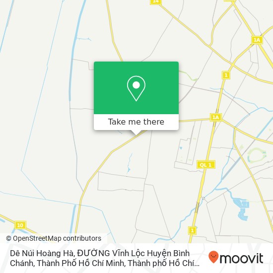 Bản đồ Dê Núi Hoàng Hà, ĐƯỜNG Vĩnh Lộc Huyện Bình Chánh, Thành Phố Hồ Chí Minh