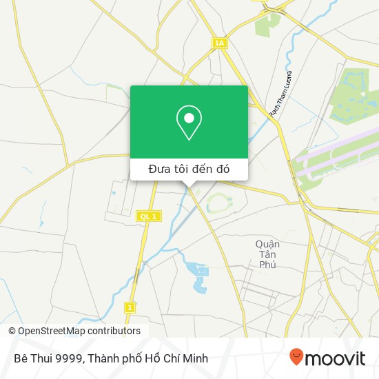 Bản đồ Bê Thui 9999, ĐƯỜNG CN1 Quận Tân Phú, Thành Phố Hồ Chí Minh