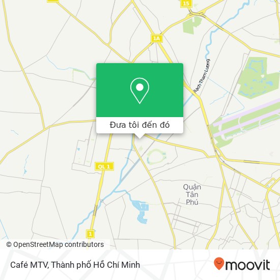 Bản đồ Café MTV, 585 Đường CN11 Quận Tân Phú, Thành Phố Hồ Chí Minh