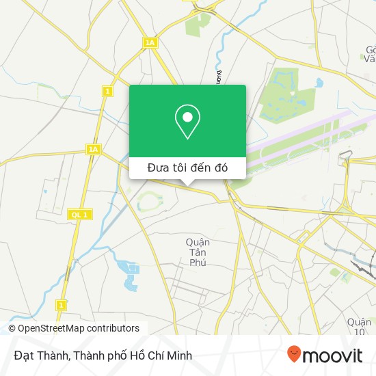 Bản đồ Đạt Thành, 212 ĐƯỜNG Lê Trọng Tấn Quận Tân Phú, Thành Phố Hồ Chí Minh