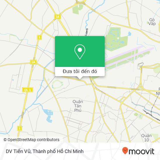 Bản đồ DV Tiến Vũ, ĐƯỜNG Lê Trọng Tấn Quận Tân Phú, Thành Phố Hồ Chí Minh