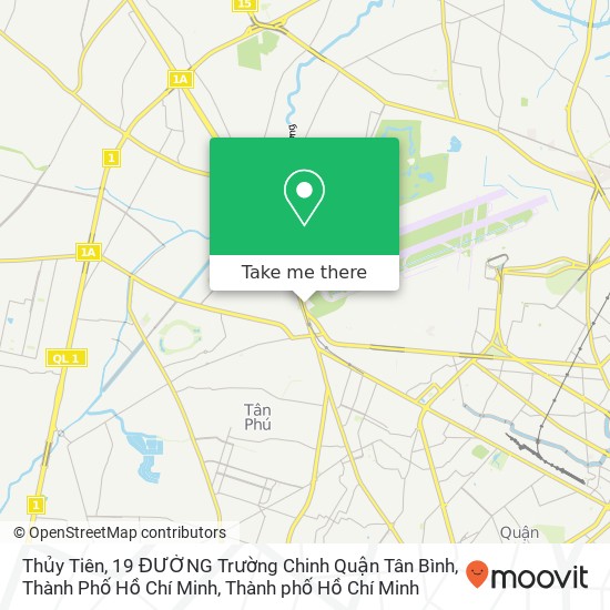 Bản đồ Thủy Tiên, 19 ĐƯỜNG Trường Chinh Quận Tân Bình, Thành Phố Hồ Chí Minh