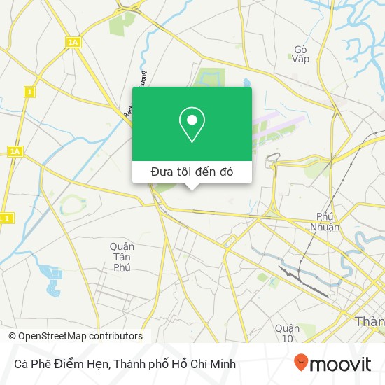 Bản đồ Cà Phê Điểm Hẹn, ĐƯỜNG Trần Văn Dư Quận Tân Bình, Thành Phố Hồ Chí Minh