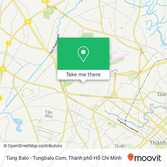Bản đồ Tùng Balo - Tungbalo.Com