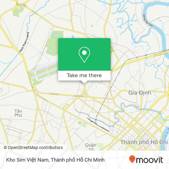 Bản đồ Kho Sim Việt Nam