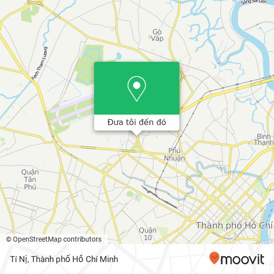 Bản đồ Tí Nị, ĐƯỜNG Trường Sơn Quận Tân Bình, Thành Phố Hồ Chí Minh
