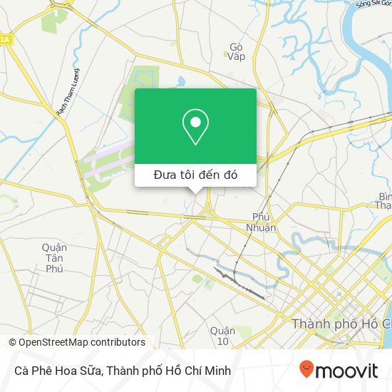 Bản đồ Cà Phê Hoa Sữa, ĐƯỜNG Thăng Long Quận Tân Bình, Thành Phố Hồ Chí Minh