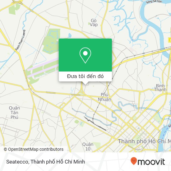 Bản đồ Seatecco, 10 ĐƯỜNG Phổ Quang Quận Tân Bình, Thành Phố Hồ Chí Minh