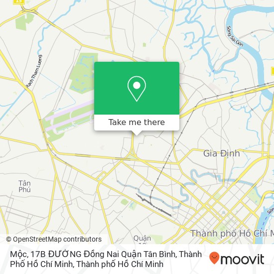 Bản đồ Mộc, 17B ĐƯỜNG Đồng Nai Quận Tân Bình, Thành Phố Hồ Chí Minh