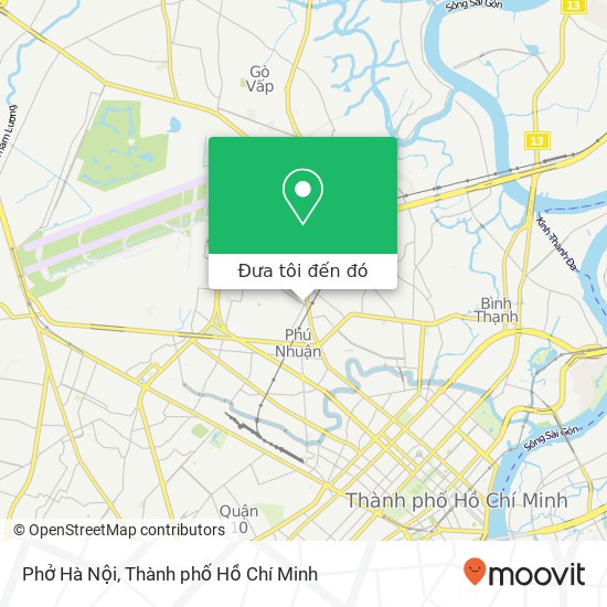 Bản đồ Phở Hà Nội, ĐƯỜNG Đào Duy Anh Quận Phú Nhuận, Thành Phố Hồ Chí Minh