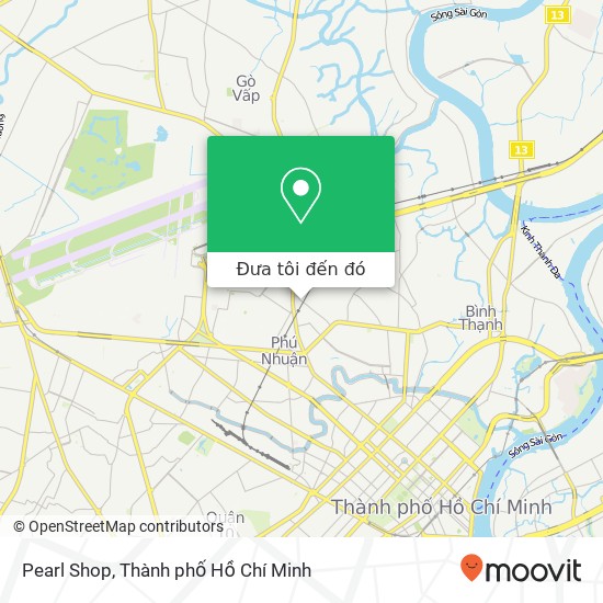 Bản đồ Pearl Shop, HẺM 217 Thích Quảng Đức Quận Phú Nhuận, Thành Phố Hồ Chí Minh