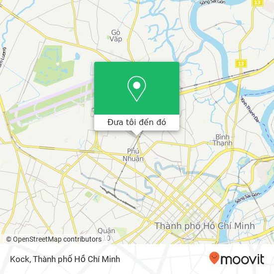 Bản đồ Kock, ĐƯỜNG Nguyễn Kiệm Quận Phú Nhuận, Thành Phố Hồ Chí Minh