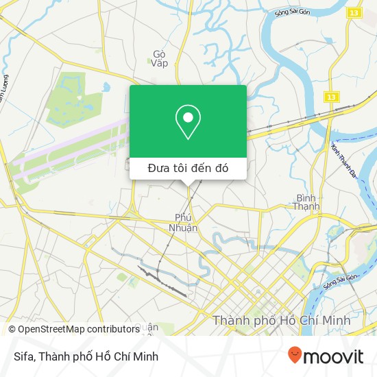 Bản đồ Sifa, 736B ĐƯỜNG Nguyễn Kiệm Quận Phú Nhuận, Thành Phố Hồ Chí Minh