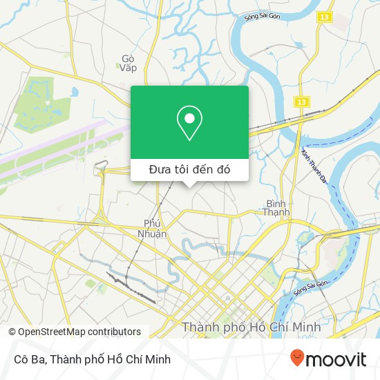 Bản đồ Cô Ba, 220A ĐƯỜNG Hoàng Hoa Thám Quận Bình Thạnh, Thành Phố Hồ Chí Minh