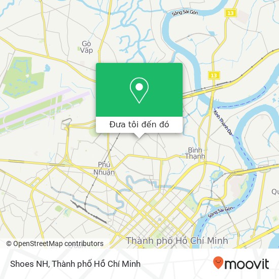 Bản đồ Shoes NH, 116 ĐƯỜNG Nguyễn Văn Đậu Quận Bình Thạnh, Thành Phố Hồ Chí Minh