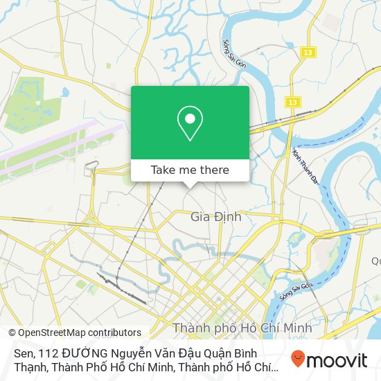 Bản đồ Sen, 112 ĐƯỜNG Nguyễn Văn Đậu Quận Bình Thạnh, Thành Phố Hồ Chí Minh