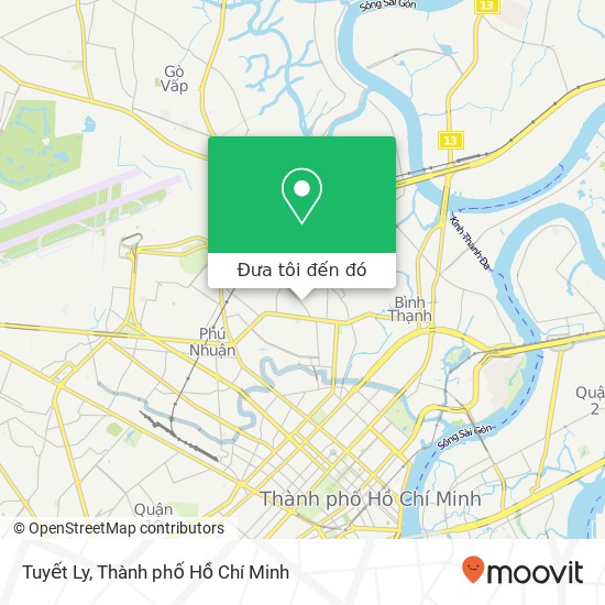 Bản đồ Tuyết Ly, 34 ĐƯỜNG Hoàng Hoa Thám Quận Bình Thạnh, Thành Phố Hồ Chí Minh